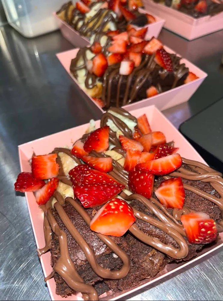 Strawberry Brownies